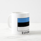 Estse vlag koffiemok (Voorkant links)