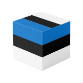 Estse vlag kubus (Achter hoekig)