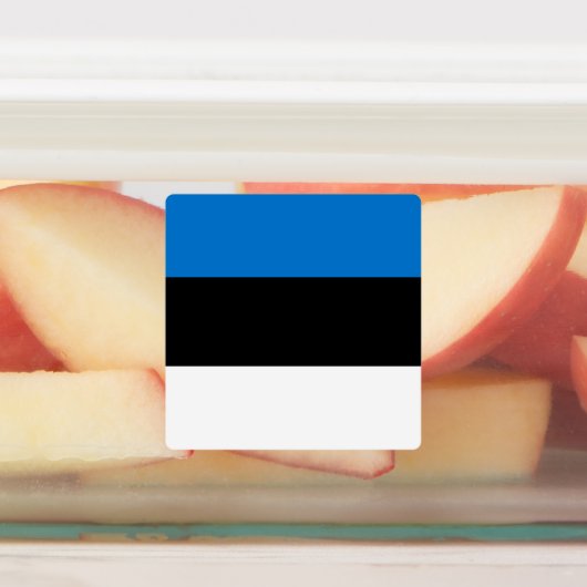 Estse vlag labels (Aangebracht)