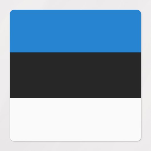Estse vlag labels (Design 1)