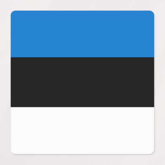 Estse vlag labels (Design 2)