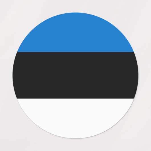 Estse vlag labels (Design 1)