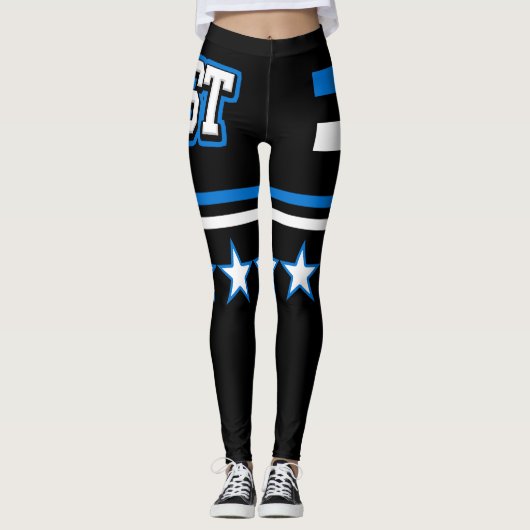 Estse vlag leggings (Voorkant)