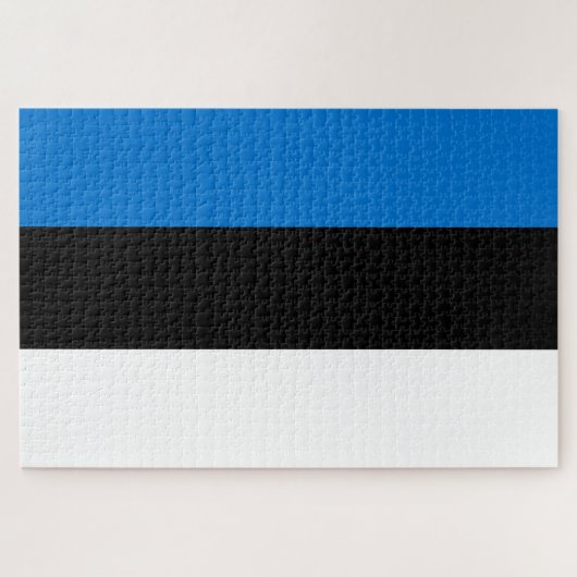 Estse vlag legpuzzel (Horizontaal)