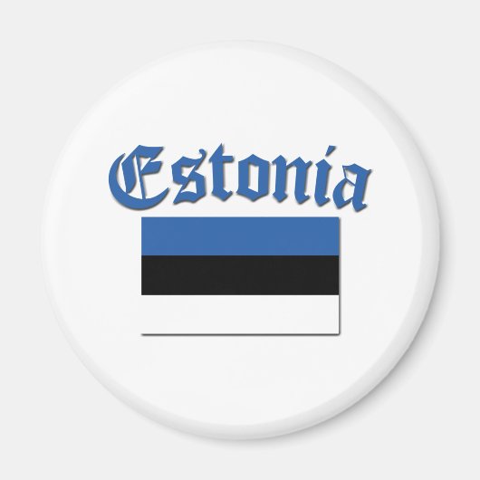 Estse vlag magneet (Voorkant)