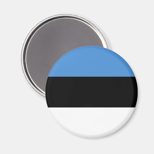 Estse vlag magneet (Voorkant / Achterkant)