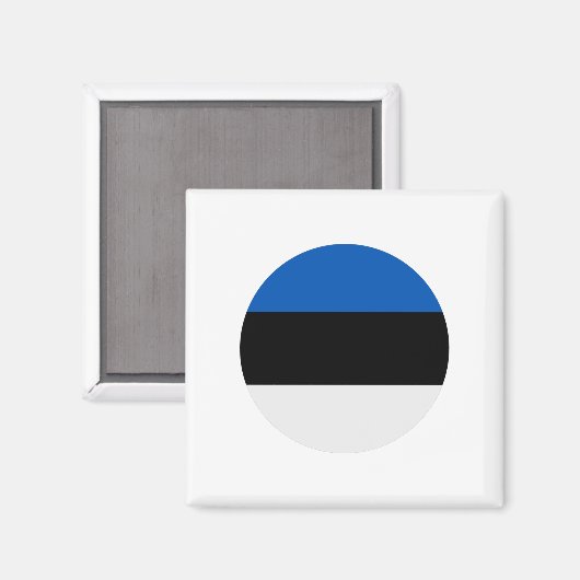 Estse vlag magneet (Voorkant / Achterkant)