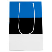 Estse vlag medium cadeauzakje (Achterkant)