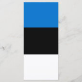 Estse vlag menu (Achterkant)