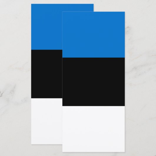 Estse vlag menu (Voorkant / Achterkant)