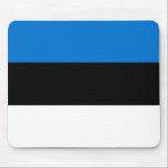 Estse vlag muismat<br><div class="desc">Patriottische vlag van Estland.</div>