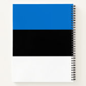 Estse vlag notitieboek (Achterkant)