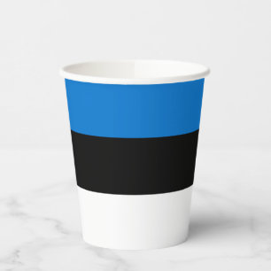 Estse vlag papieren bekers