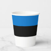 Estse vlag papieren bekers (Voorkant)