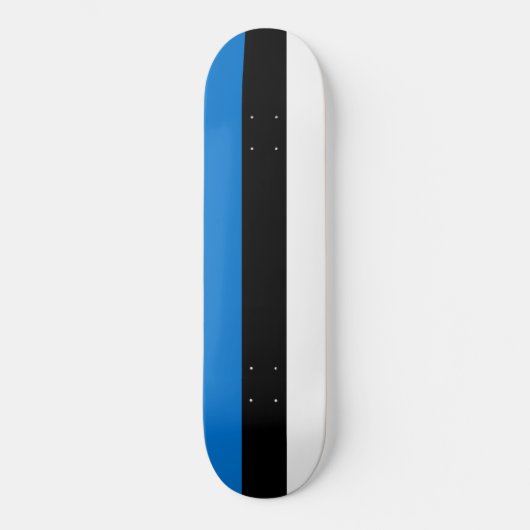 Estse vlag persoonlijk skateboard (Voorkant)