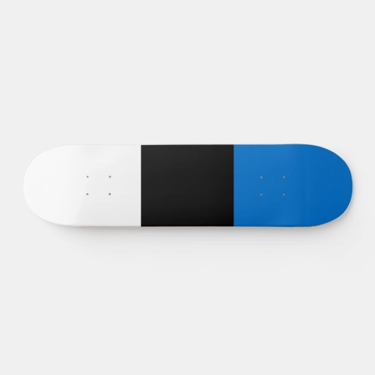 Estse vlag persoonlijk skateboard (Horizontaal)