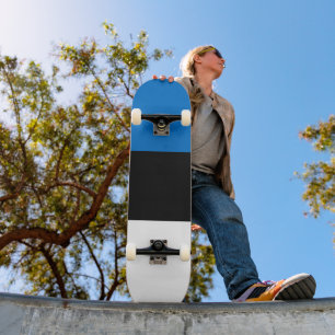 Estse vlag persoonlijk skateboard