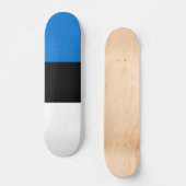 Estse vlag persoonlijk skateboard (Voorkant)