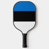 Estse vlag pickleball paddle (Voorkant)