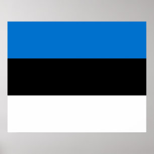 Estse vlag poster