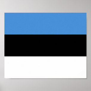 Estse vlag poster