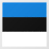 Estse vlag raamsticker (Vel)