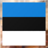 Estse vlag raamsticker (Vel 2)