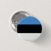 Estse vlag ronde button 3,2 cm (Voorkant /achterkant)