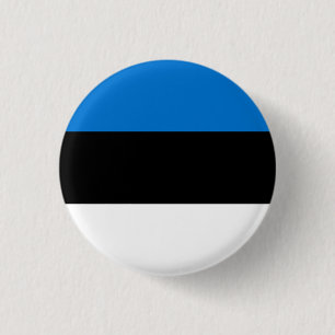 Estse vlag ronde button 3,2 cm