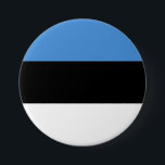 Estse vlag ronde button 7,6 cm<br><div class="desc">Estse vlag</div>