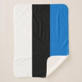 Estse vlag sherpa deken (Voorkant)