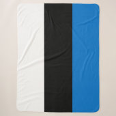 Estse vlag sherpa deken (Voorkant)
