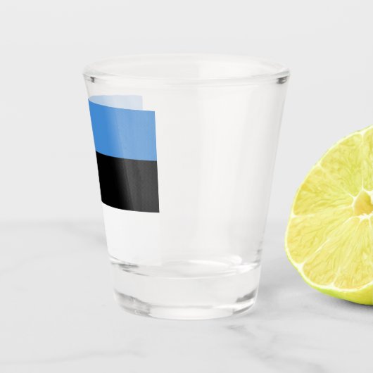 Estse vlag shot glas (Rechts)