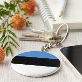 Estse vlag sleutelhanger (Zijkant)