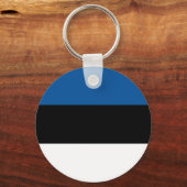 Estse vlag sleutelhanger (Voorkant)