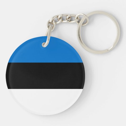 Estse vlag sleutelhanger (Achterkant)