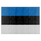 Estse vlag snijplank (Voorkant)