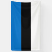 Estse vlag spandoek (Verticaal)
