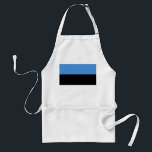 Estse vlag standaard schort<br><div class="desc">Estse vlag</div>
