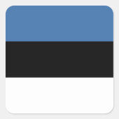 Estse vlag Sticker (Voorkant)