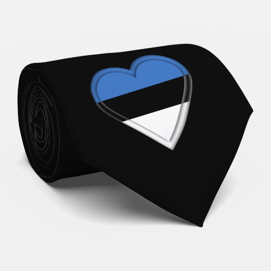 Estse vlag stropdas (Opgerold)