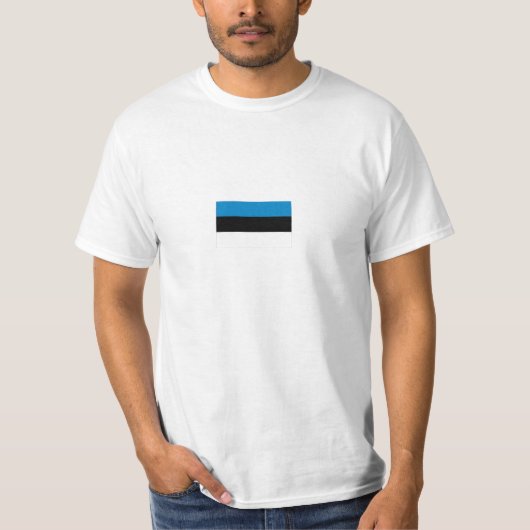 Estse vlag t-shirt (Voorkant)