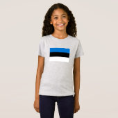 Estse vlag t-shirt (Voorkant volledig)