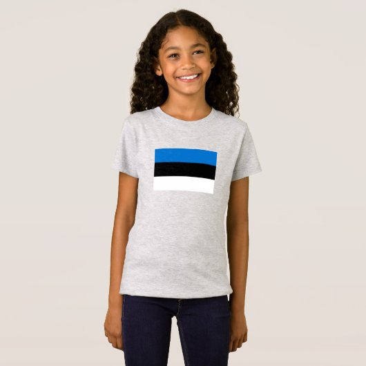 Estse vlag t-shirt (Voorkant volledig)