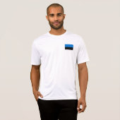 Estse vlag t-shirt (Voorkant volledig)