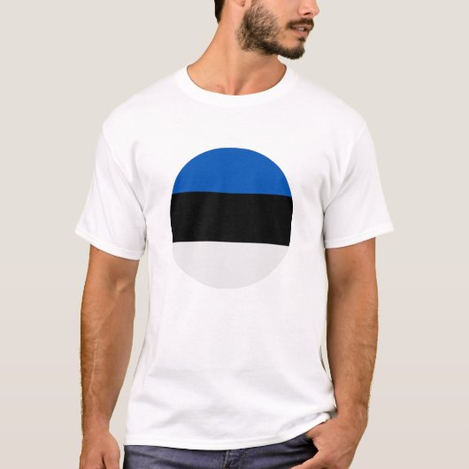Estse vlag t-shirt (Voorkant)