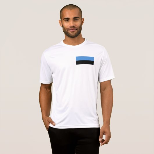 Estse vlag t-shirt (Voorkant volledig)