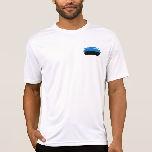 Estse vlag t-shirt (Voorkant)