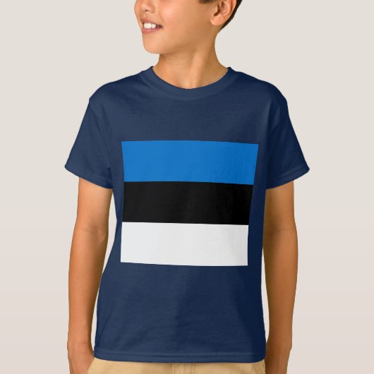 Estse vlag t-shirt (Voorkant)