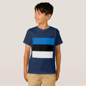 Estse vlag t-shirt (Voorkant volledig)
